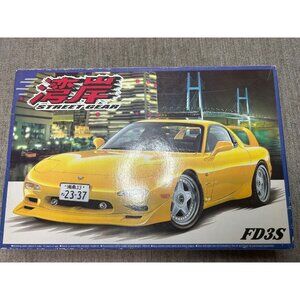 Aoshima Street Gear RX-7 FD3S Model Kit 1:24 Scale Open Box #020791 Mazda